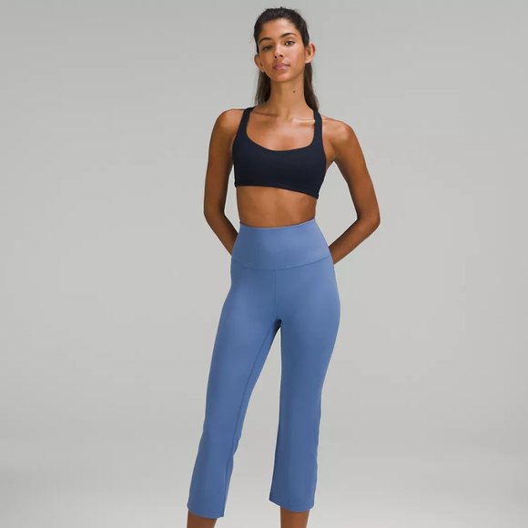 NWT Lululemon Free to Be WILD Serene Bra Navy Baby Pink 10 Sold out RARE - Picture 4 of 6